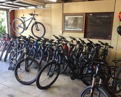 Plenty of e bikes in stock